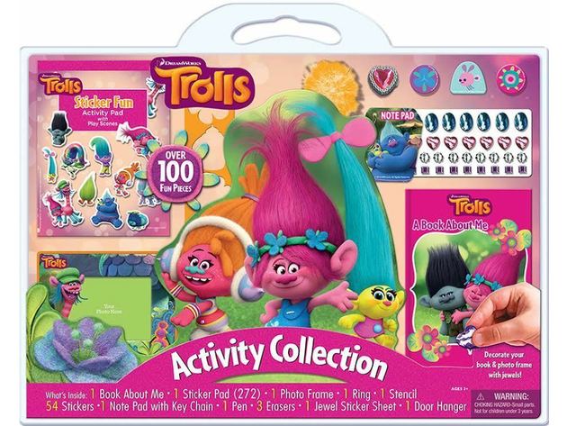 Trolls Activity Collection over 100 Fun Pieces