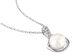 Freshwater Cultured 9-9.5mm Pearl Pendant Necklace in Sterling Silver with Chain