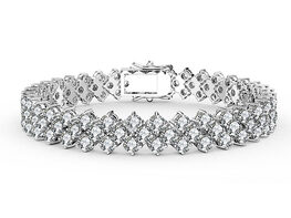 Luxury Fifth Avenue 3-Row Bracelet