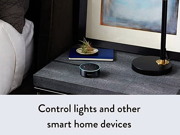 Amazon Echo Dot (2nd Gen) - Black (Refurbished Grade A)