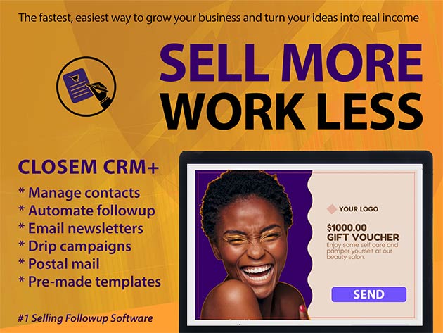 CLOSEM CRM+ Lifetime Subscription