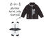Cubcoats Papo the Panda Sherpa Jacket for Kids (US Size 8)