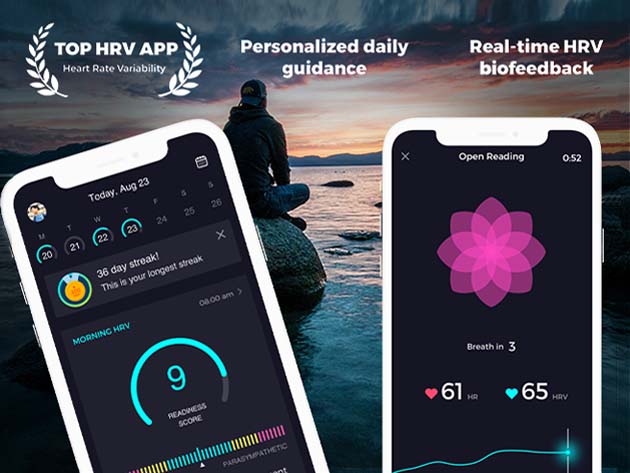 Elite HRV: Portable Heart Rate Monitor with Personal Pro App