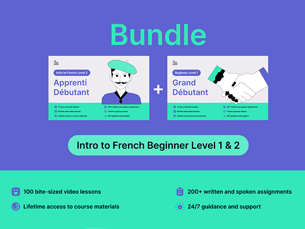 Get French Classes Lifetime Subscription