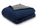 Weighted Anti-Anxiety Blanket (Grey/Navy, 20Lb)