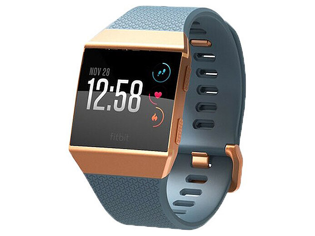 fitbit ionic slate blue & burnt orange