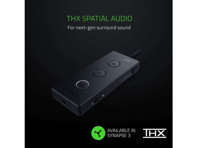 Razer Kraken THX 7.1 Surround Sound Gaming Headset - Certified Refurbished Brown Box