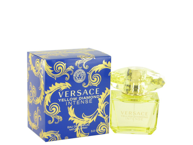 Versace Yellow Diamond Intense by Versace Eau De Parfum Spray 3 oz for Women (Package of 2)