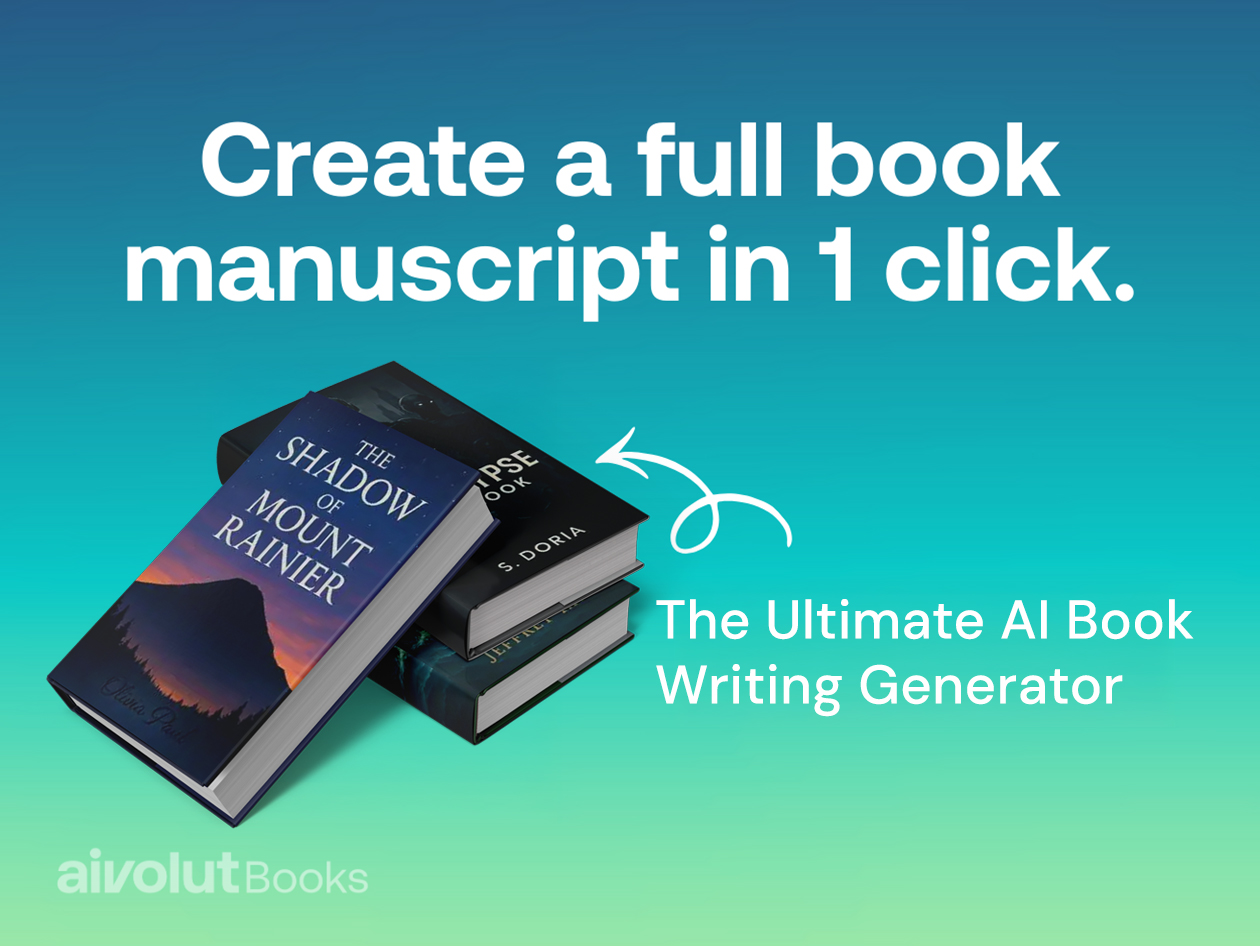 Aivolut AI Book Creator: Lifetime Subscription (Starter Plan)