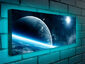 Outer Space Backlit Canvas