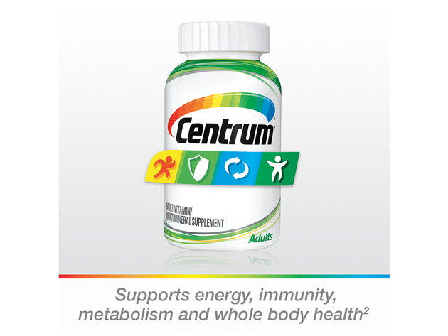 Centrum Adult Multivitamin/Multimineral Supplement with Antioxidants, Zinc and B Vitamins, Boost Your Immunity & Feed Your Cells and Help Support Your Energy, 130 Count