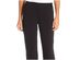 NY Collection Petite Women's Pull-On Straight-Leg Pants Black Size Medium