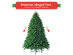 Costway 5ft Artificial Christmas Fir Tree 600 Branch Tips - Green