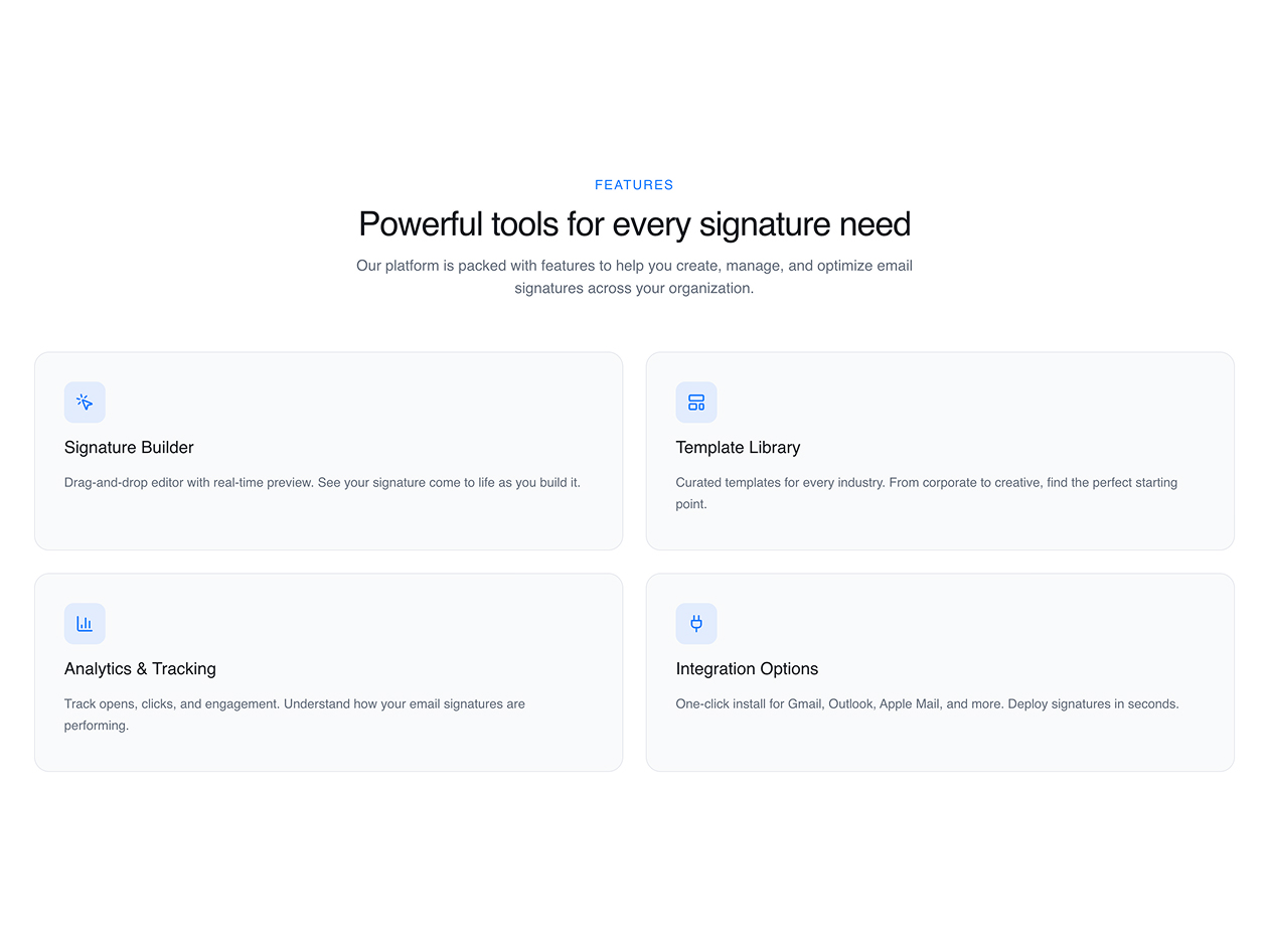 EmailSignatures: Lifetime Subscription