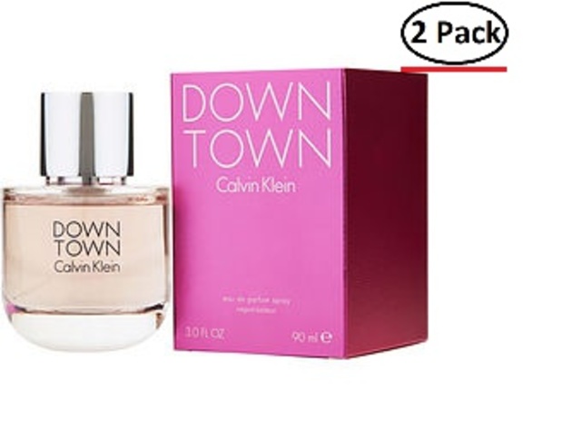 DOWNTOWN CALVIN KLEIN by Calvin Klein EAU DE PARFUM SPRAY 3 OZ for WOMEN ---(Package Of 2)