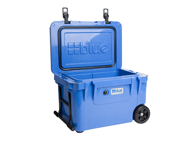 60QT Ice Vault Cooler with Wheels
