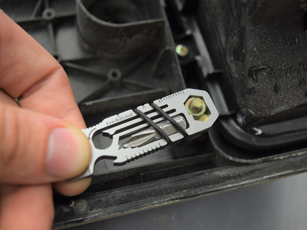 EverRatchet Ratcheting Keychain Multi-Tool