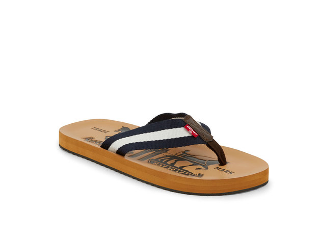 Levi\'s Two Horse Casual Flip Flop Sandals Men\'s Size 10 (NWOT) Levi main image 3