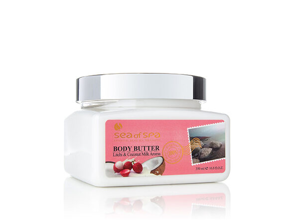 Sea of Spa Dead Sea Body Butter - Litchi & Coconut Milk - Product Image