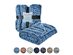 Yolly Channel Knit Throw (Light Blue/ 50"x70")