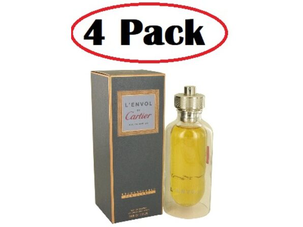 4 Pack Of L Envol De Cartier By Cartier Eau De Parfum Spray Refillable