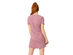 Kyodan  Womens Jersey Short-Sleeve T-Shirt Dress Casual Dress - Large / Rose Heather