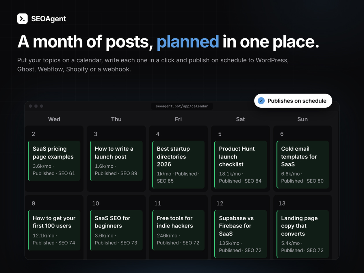 SEOAgent: Lifetime Subscription (Tier 1)