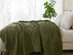 Vintage Cotton Waffle Blanket