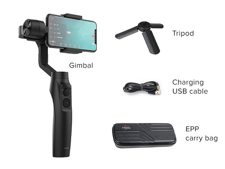 MOZA Mini-MI Wireless Charging Smartphone Gimbal | StackSocial