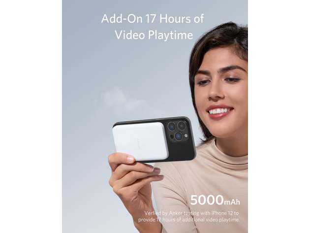 Anker 633 Magnetic Wireless Charger (MagGo) Dolomite White
