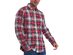 Barbour Men's Highland Check 10 Tailored Fit Button-Down Cotton Shirt Red Size Large