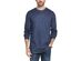 Weatherproof Vintage Men's Waffle Knit Long-Sleeve T-Shirt Navy Size XX-Large
