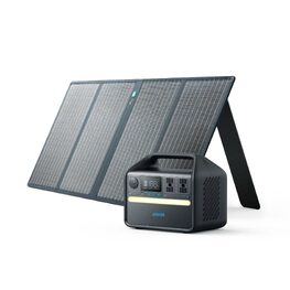 Anker 535 Solar Generator (PowerHouse 512Wh with Solar Panels 100W)