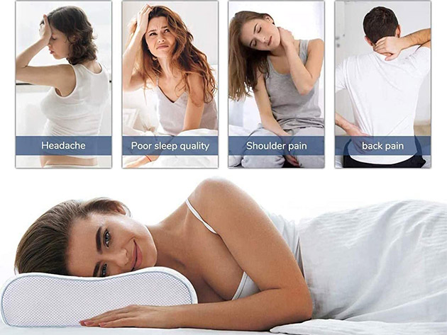 Dr. Pillow Memory Foam Comfort Shape Pillow