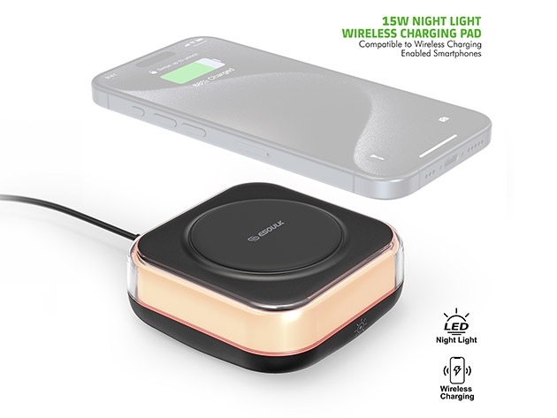 15W Nightlight Wireless Charging Pad