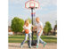 Costway Adjustable Basketball Hoop System Stand Kid Indoor Outdoor Net Goal W/ Wheels - Black