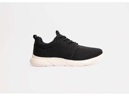 Explorer V2 Hemp Sneakers for Men Black and White