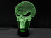 The Punisher 3D Illusion Lamp