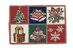 Homvare Table Placemats, Holiday Dinner, Parties, Home Décor, Woven Tapestry 13”X19”-Set of 4 - Green