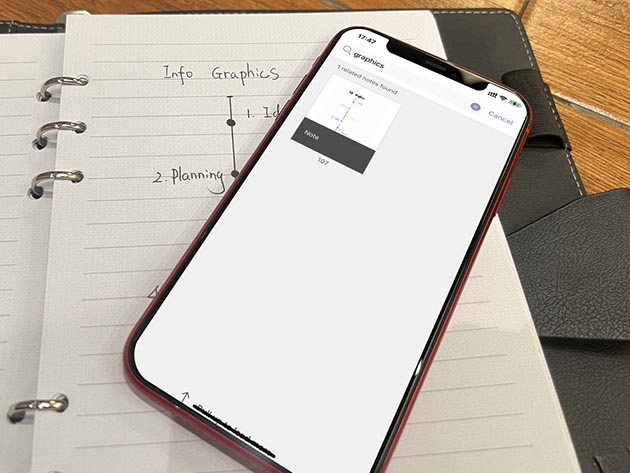 SyncPen3: NEWYES Smart Pen (Red)