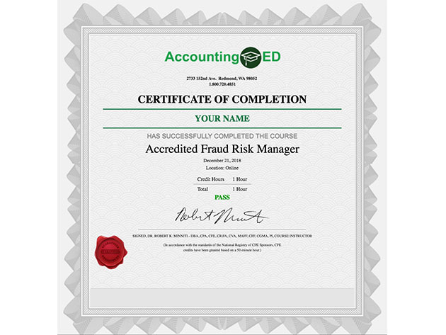 The Accredited Fraud Risk Manager Bundle®