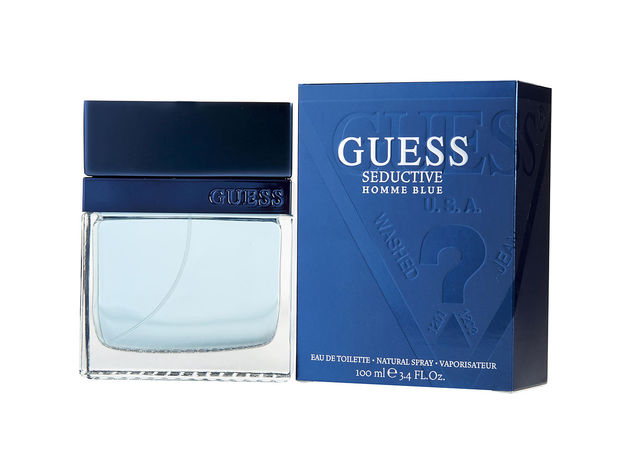 Guess Seductive Homme Blue By Guess Edt Spray 3.4 Oz For Men (Package Of 5)