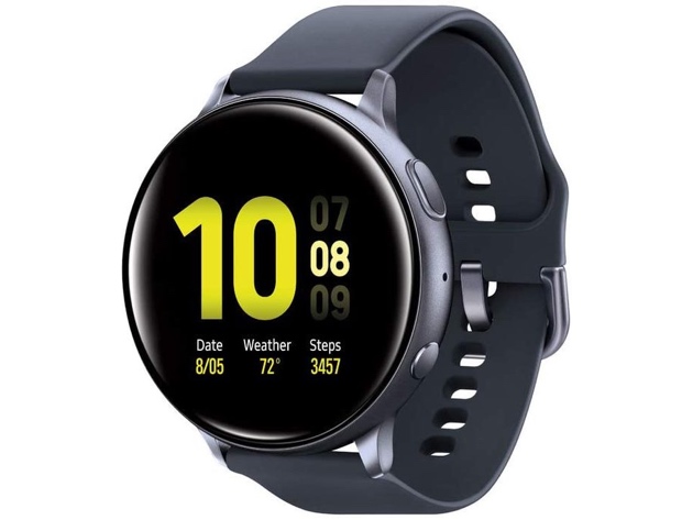 Samsung Galaxy Active2 W/ Enhanced Sleep Tracking Analysis Watch, 44mm - Black (Used, No Retail Box)