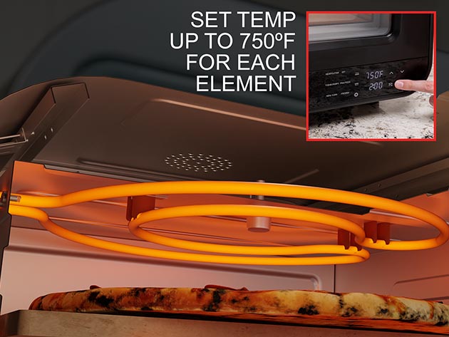 Gemelli Home Indoor/Outdoor Electric Pizza Oven