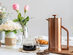 Lafeeca Stainless Steel French Press Coffee Maker (Copper)