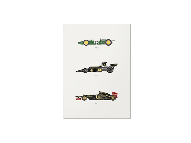 Define the Raceway Lotus F1 Poster (18"x 24")