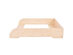 Costway 35'' Changing Table Top Dresser Infant Baby Nursery Diaper Station Kit Yellow