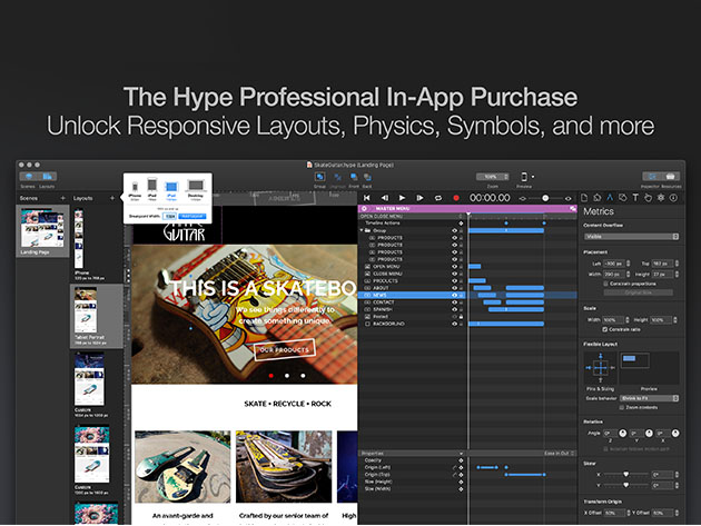 Hype 4 HTML5 Creation App: Pro License