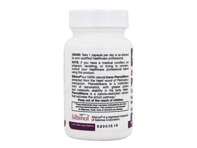 Jarrow Formulas - Trans-Pterostilbene Sirtuin Activator 50 mg. - 60 Vegetarian Capsules