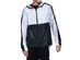 Adidas Big Boys' Core Wind Colorblocked Hooded Lightweight Windbreaker Jacket, Large, White